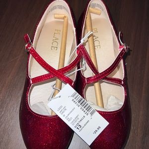 Girls Ruby Red Shoes- Size 13